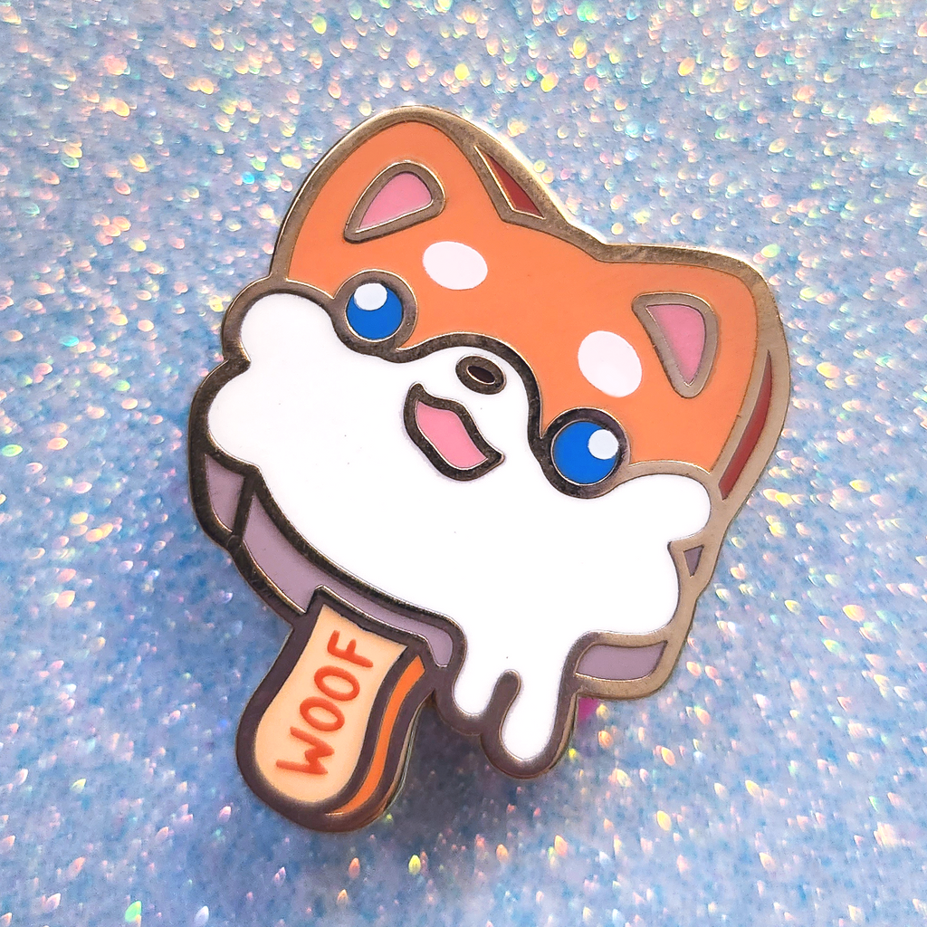 Shiba Inu Cute Pin - The Shiba Inu Shop