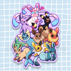 Eeveelution Sticker - Appleminte