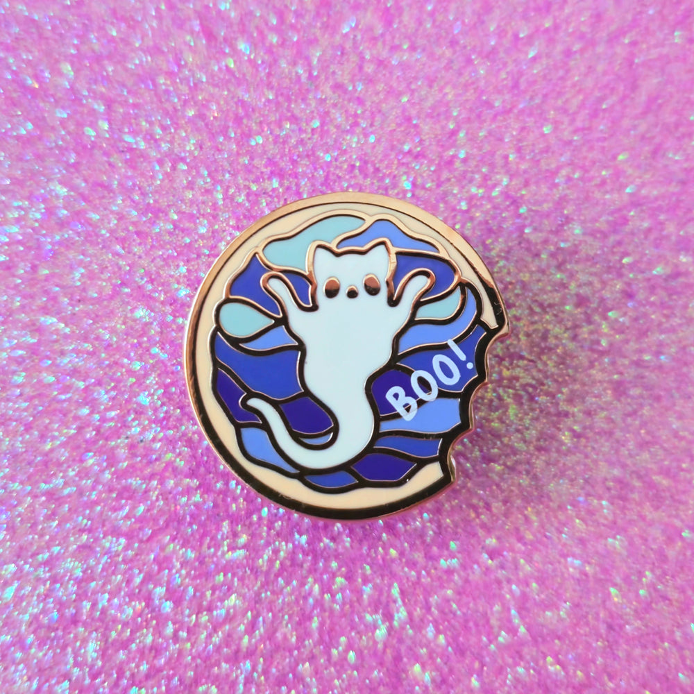 BOO! FROSTED COOKIE PIN