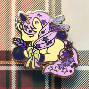 LAVENDER UNICORN PIN - appleminte