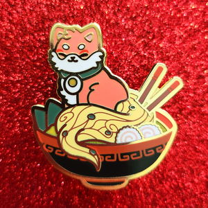 RAMEN SHIBA PIN - appleminte