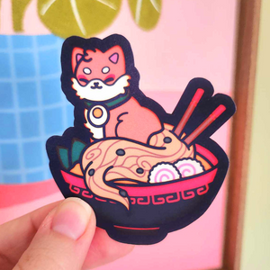 Ramen Shiba Sticker