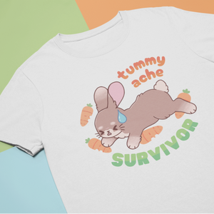 TUMMY ACHE SURVIVOR T-SHIRT